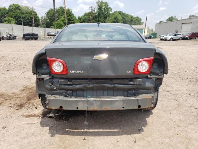 1G1ZG57B19F229698 - 2009 CHEVROLET MALIBU LS GRAY photo 6