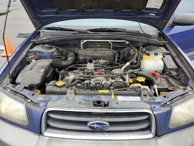 JF1SG65663G704919 - 2003 SUBARU FORESTER 2.5XS ლურჯი ფოტო 12