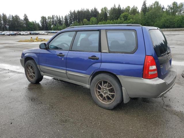 JF1SG65663G704919 - 2003 SUBARU FORESTER 2.5XS ლურჯი ფოტო 2
