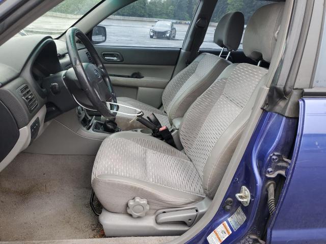 JF1SG65663G704919 - 2003 SUBARU FORESTER 2.5XS ლურჯი ფოტო 7
