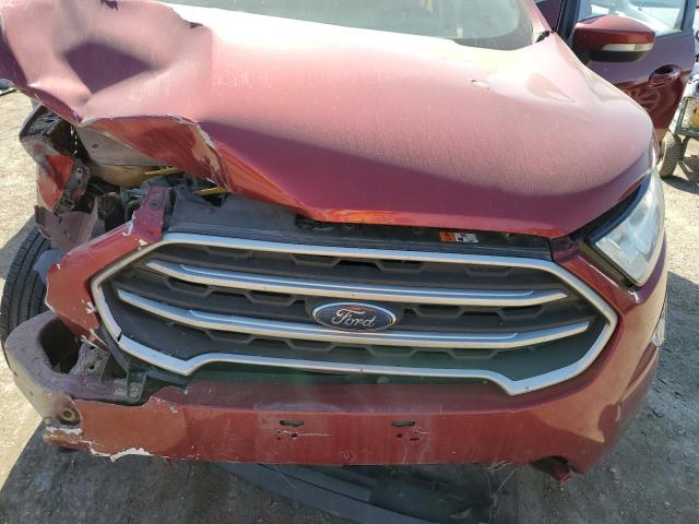 MAJ3S2GE0LC390627 - 2020 FORD ECOSPORT SE 红色 照片 12