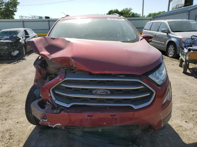 MAJ3S2GE0LC390627 - 2020 FORD ECOSPORT SE 红色 照片 5