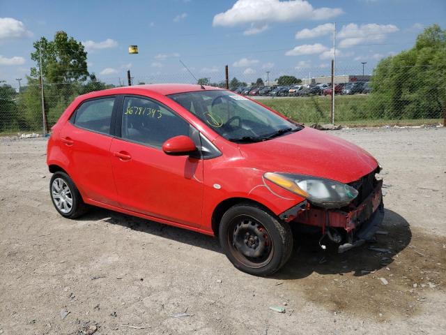 JM1DE1KZ7C0146727 - 2012 MAZDA MAZDA2 RED photo 4