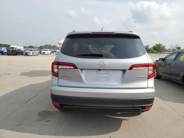 5FNYF5H20NB035599 - 2022 HONDA PILOT SE SILVER photo 6