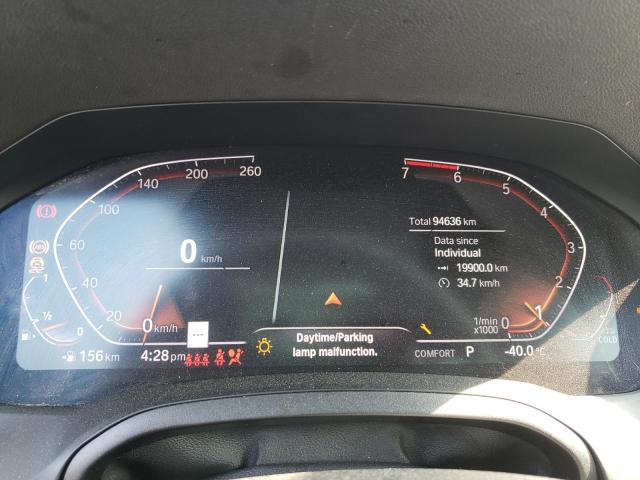 3MW5R7J00L8B46019 - 2020 BMW 330XI Սպիտակ լուսանկար 9