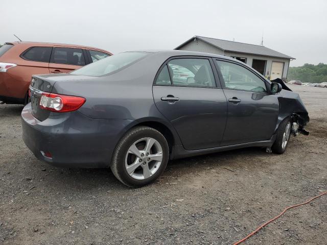 2T1BU4EE7BC559546 - 2011 TOYOTA COROLLA BASE GRAY photo 3