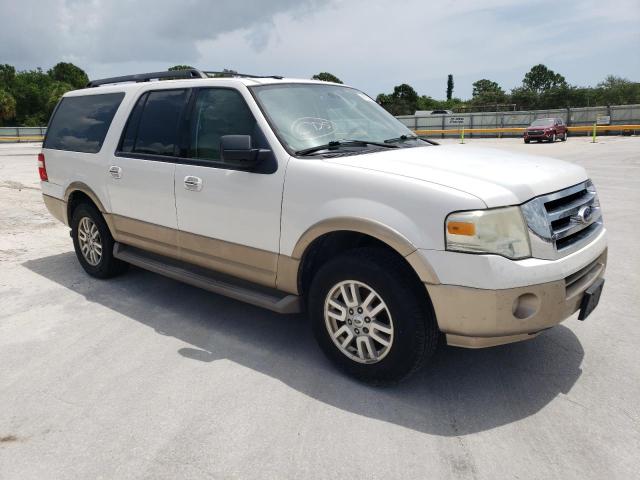 1FMJK1H50BEF45301 - 2011 FORD EXPEDITION EL XLT WHITE photo 4