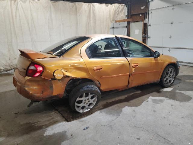 1B3ES56C75D198379 - 2005 DODGE NEON SXT ORANGE photo 3