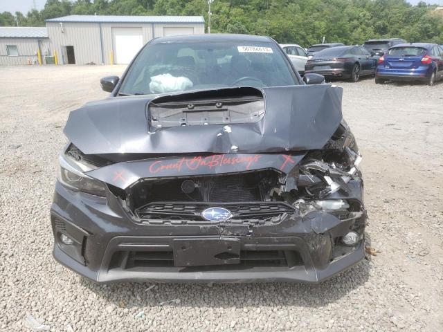 JF1VA1J64K9808707 - 2019 SUBARU WRX LIMITED GRAY photo 5