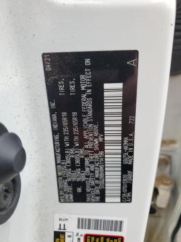 5TDGZRBHXMS114196 - 2021 TOYOTA HIGHLANDER XLE Սպիտակ լուսանկար 13