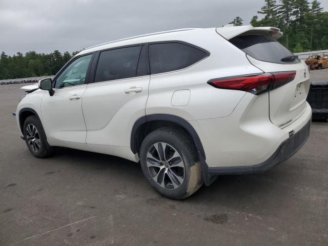 5TDGZRBHXMS114196 - 2021 TOYOTA HIGHLANDER XLE Սպիտակ լուսանկար 2