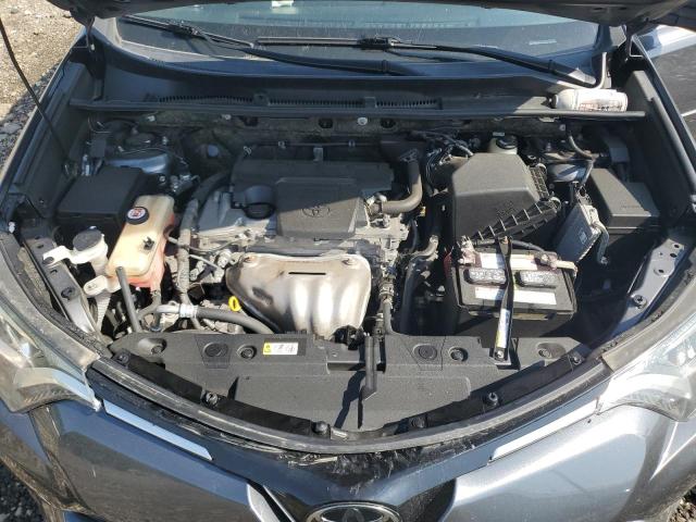 JTMBFREV4JD255048 - 2018 TOYOTA RAV4 LE رمادي صورة 12