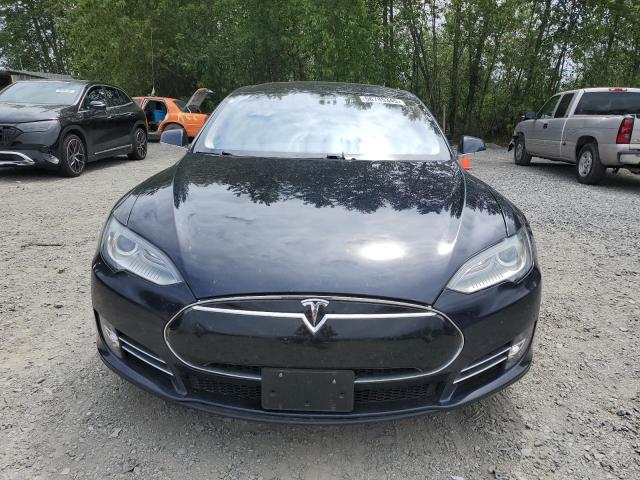 5YJSA1CP0CFP01776 - 2012 TESLA MODEL S BLUE photo 5