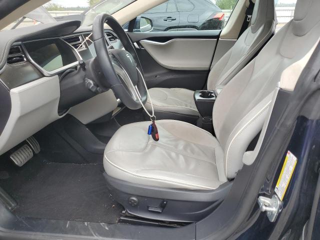 5YJSA1CP0CFP01776 - 2012 TESLA MODEL S BLUE photo 7