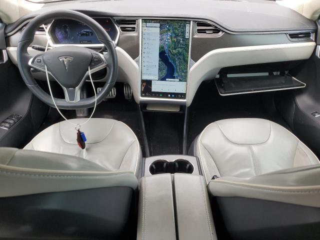 5YJSA1CP0CFP01776 - 2012 TESLA MODEL S BLUE photo 8