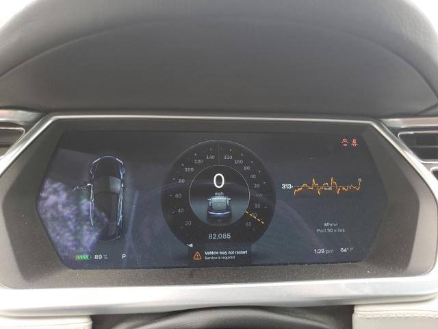 5YJSA1CP0CFP01776 - 2012 TESLA MODEL S BLUE photo 9