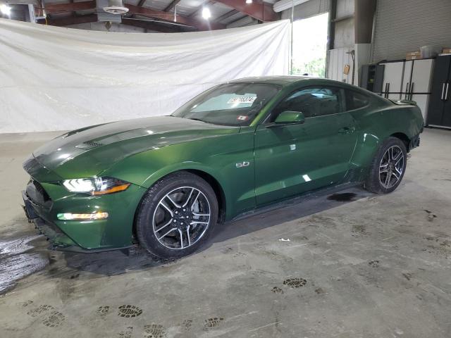 1FA6P8CF7N5145220 - 2022 FORD MUSTANG GT GREEN photo 1