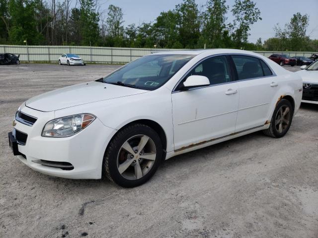 1G1ZC5E19BF107408 - 2011 CHEVROLET MALIBU 1LT WHITE photo 1