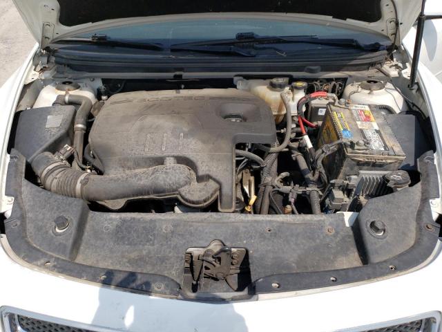 1G1ZC5E19BF107408 - 2011 CHEVROLET MALIBU 1LT WHITE photo 11