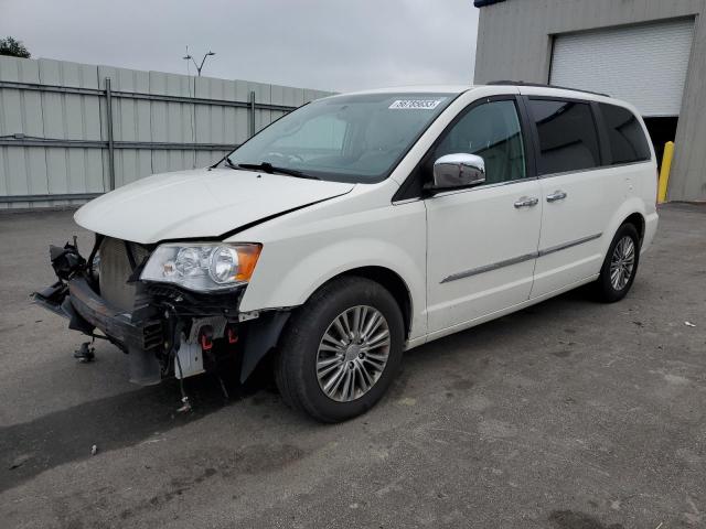 2C4RC1CG7DR510645 - 2013 CHRYSLER TOWN & COU TOURING L WHITE photo 1