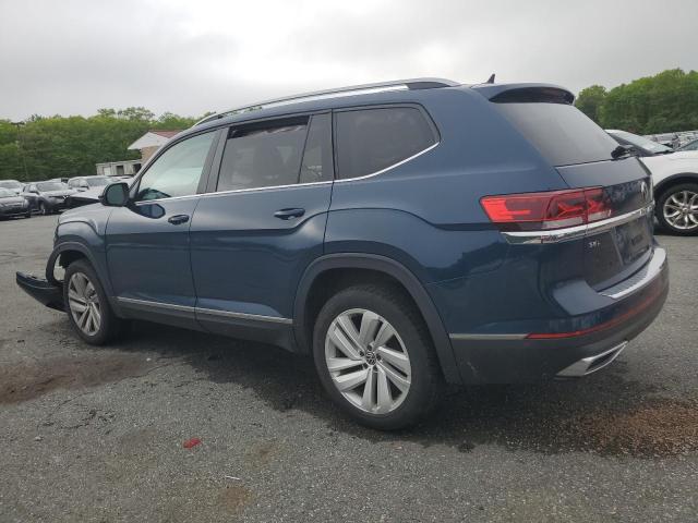 1V2BP2CAXMC566223 - 2021 VOLKSWAGEN ATLAS SEL BLUE photo 2