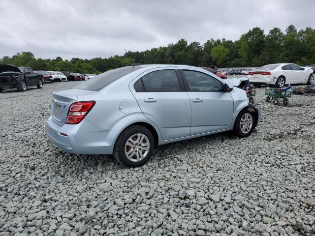 1G1JB5SH1H4173571 - 2017 CHEVROLET SONIC LS 蓝色 照片 3