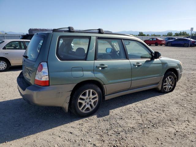 JF1SG67626H750954 - 2006 SUBARU FORESTER 2.5X LL BEAN GREEN photo 3