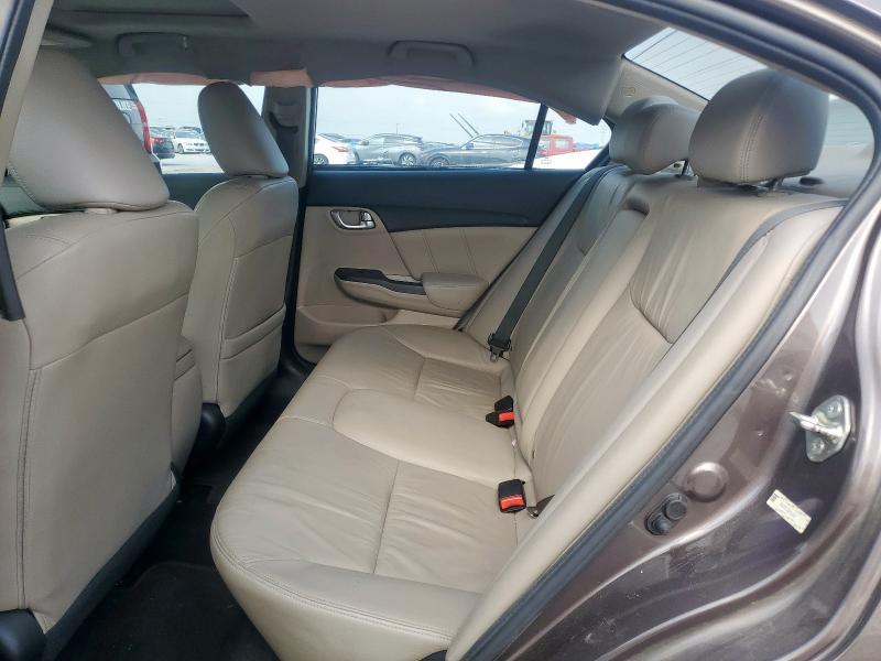 2HGFB2F92DH514893 - 2013 HONDA CIVIC EXL BROWN photo 10