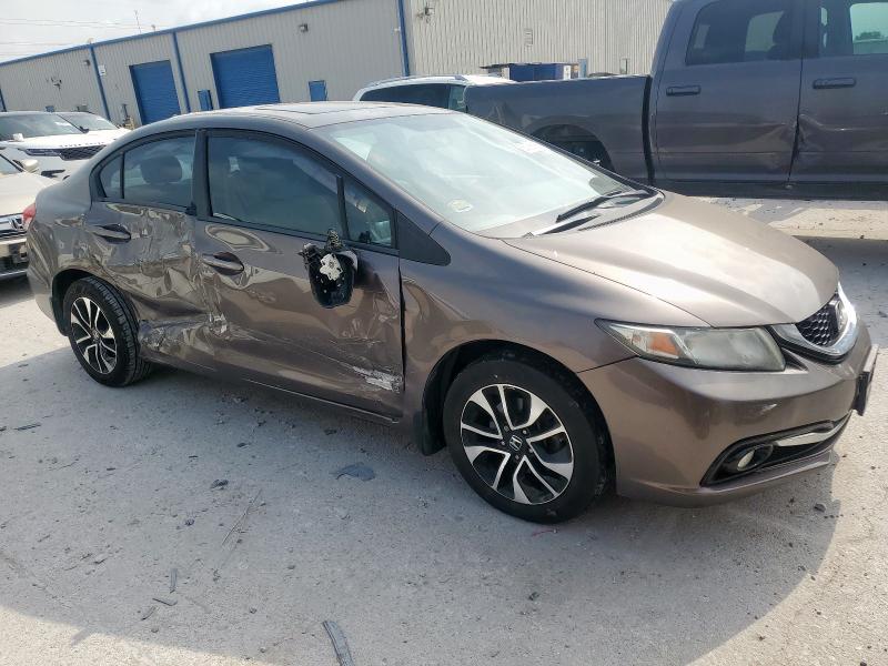 2HGFB2F92DH514893 - 2013 HONDA CIVIC EXL BROWN photo 4