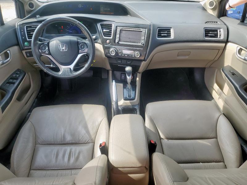 2HGFB2F92DH514893 - 2013 HONDA CIVIC EXL BROWN photo 8