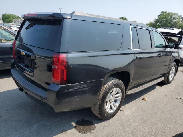 1GNSKJKC5FR114653 - 2015 CHEVROLET SUBURBAN K1500 LT BLACK photo 3