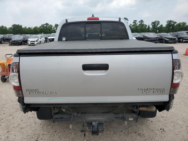 5TFJU4GN5DX028794 - 2013 TOYOTA TACOMA DOUBLE CAB PRERUNNER SILVER photo 6