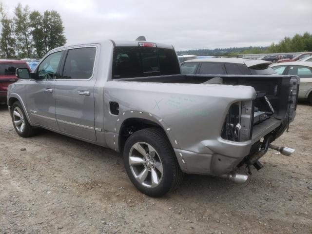 1C6SRFHM8MN806256 - 2021 RAM 1500 LIMITED SILVER photo 2