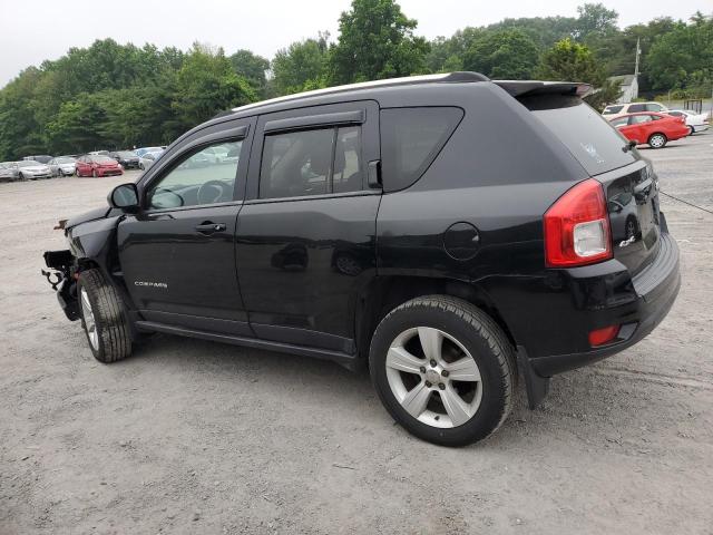 1C4NJDAB3CD555967 - 2012 JEEP COMPASS BLACK photo 2