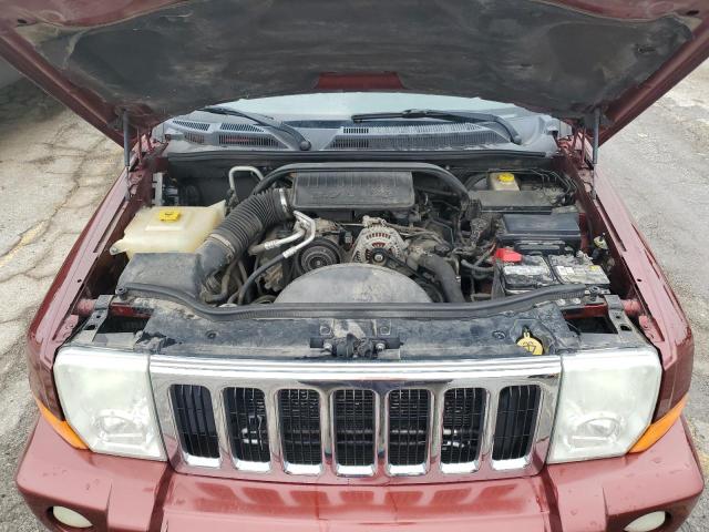 1J8HG48K29C519194 - 2009 JEEP COMMANDER SPORT წითელი ფოტო 12