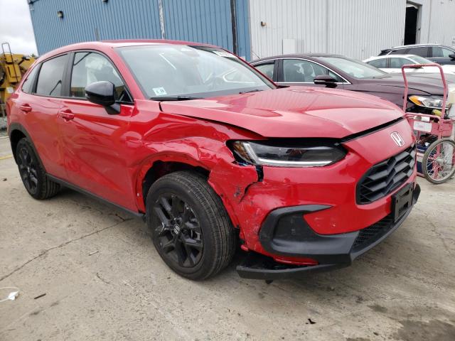 3CZRZ1H50PM723366 - 2023 HONDA HR-V SPORT RED photo 4