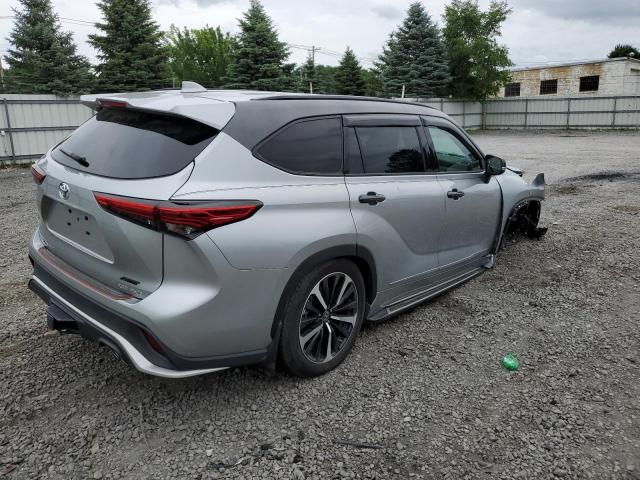 5TDLZRBH6NS235968 - 2022 TOYOTA HIGHLANDER XSE SILVER photo 3