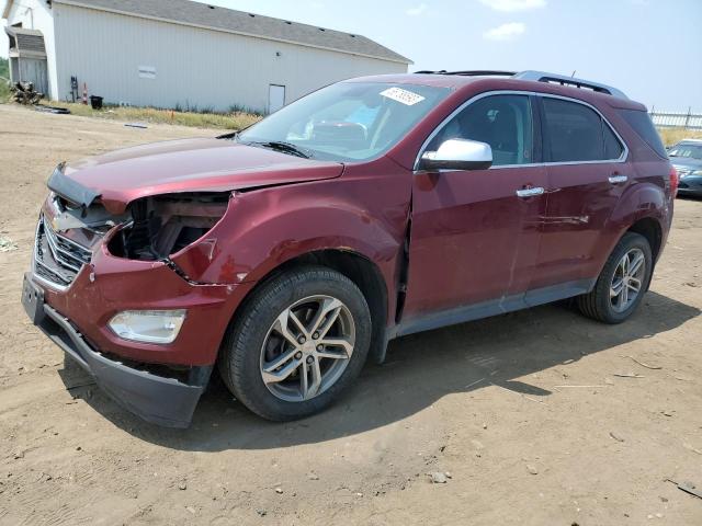 2GNALDEKXG6132284 - 2016 CHEVROLET EQUINOX LTZ BURGUNDY photo 1