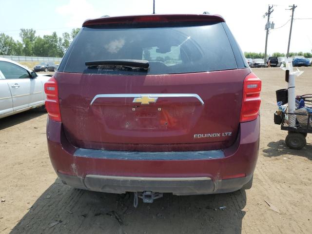 2GNALDEKXG6132284 - 2016 CHEVROLET EQUINOX LTZ BURGUNDY photo 6