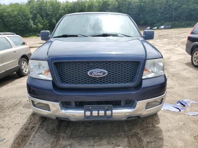 1FTPX12595FA16422 - 2005 FORD F150 BLUE photo 5