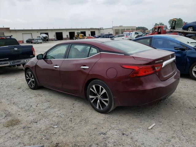 1N4AA6AP4HC448757 - 2017 NISSAN MAXIMA 3.5S BURGUNDY photo 2