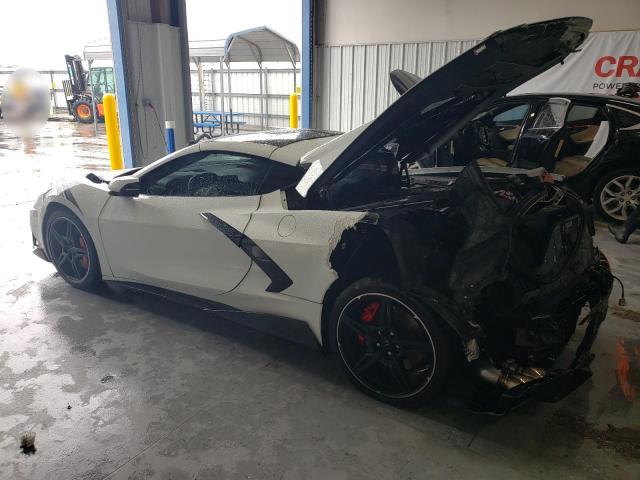 1G1Y82D4XL5109800 - 2020 CHEVROLET CORVETTE STINGRAY 3LT WHITE photo 2