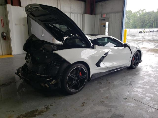 1G1Y82D4XL5109800 - 2020 CHEVROLET CORVETTE STINGRAY 3LT WHITE photo 3