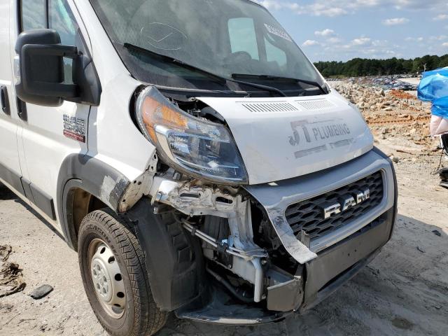 3C6TRVAG6KE538845 - 2019 RAM PROMASTER 1500 STANDARD WHITE photo 9