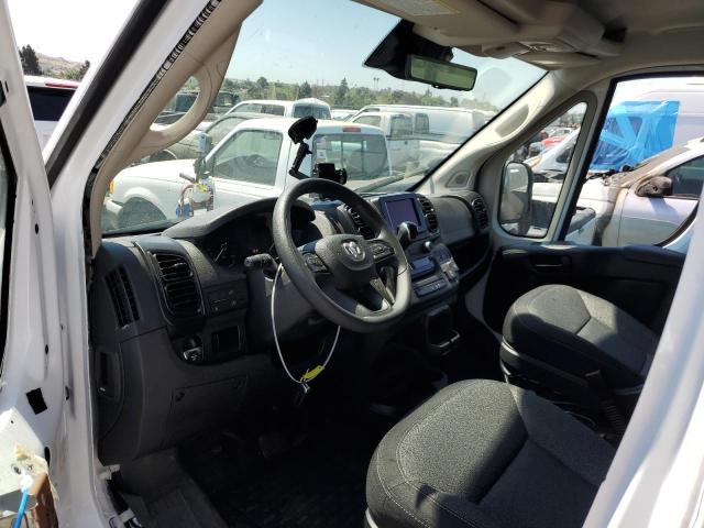 3C6LRVDG8NE128239 - 2022 RAM PROMASTER 2500 HIGH Ақ фото 8