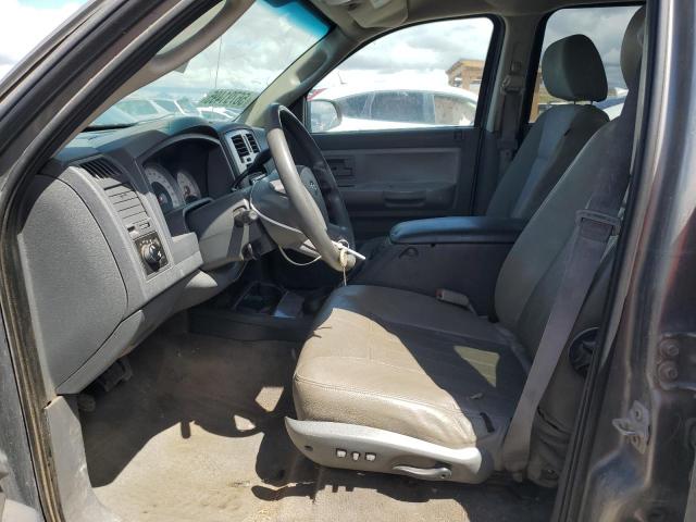 1D7HW48J47S162496 - 2007 DODGE DAKOTA QUAD SLT 灰色 照片 7