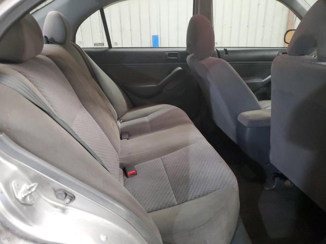 1HGES16304L000352 - 2004 HONDA CIVIC DX VP ვერცხლისფერი ფოტო 10