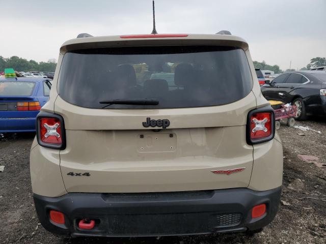 ZACCJBCT9GPC53026 - 2016 JEEP RENEGADE TRAILHAWK TAN photo 6