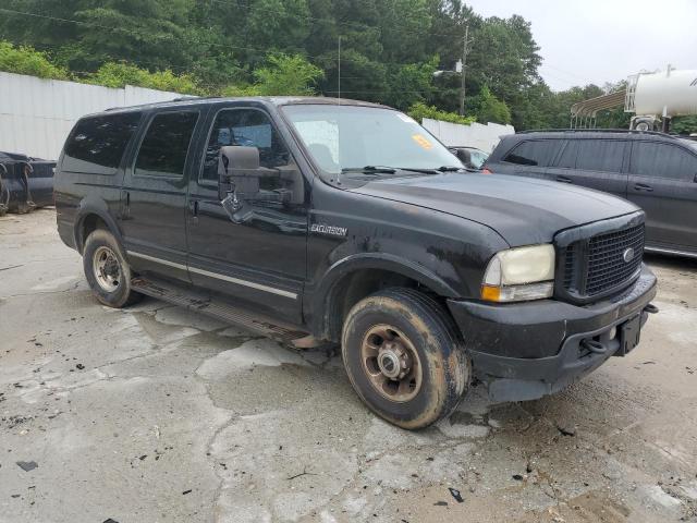 1FMNU42P64EB83212 - 2004 FORD EXCURSION LIMITED BLACK photo 4