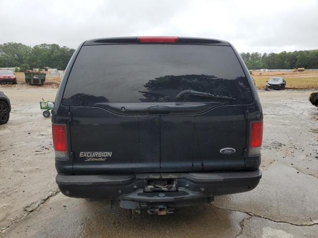 1FMNU42P64EB83212 - 2004 FORD EXCURSION LIMITED BLACK photo 6